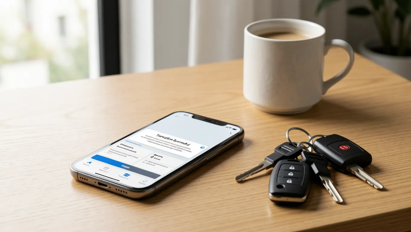 Using same day personal loans online via mobile device for quick funding.