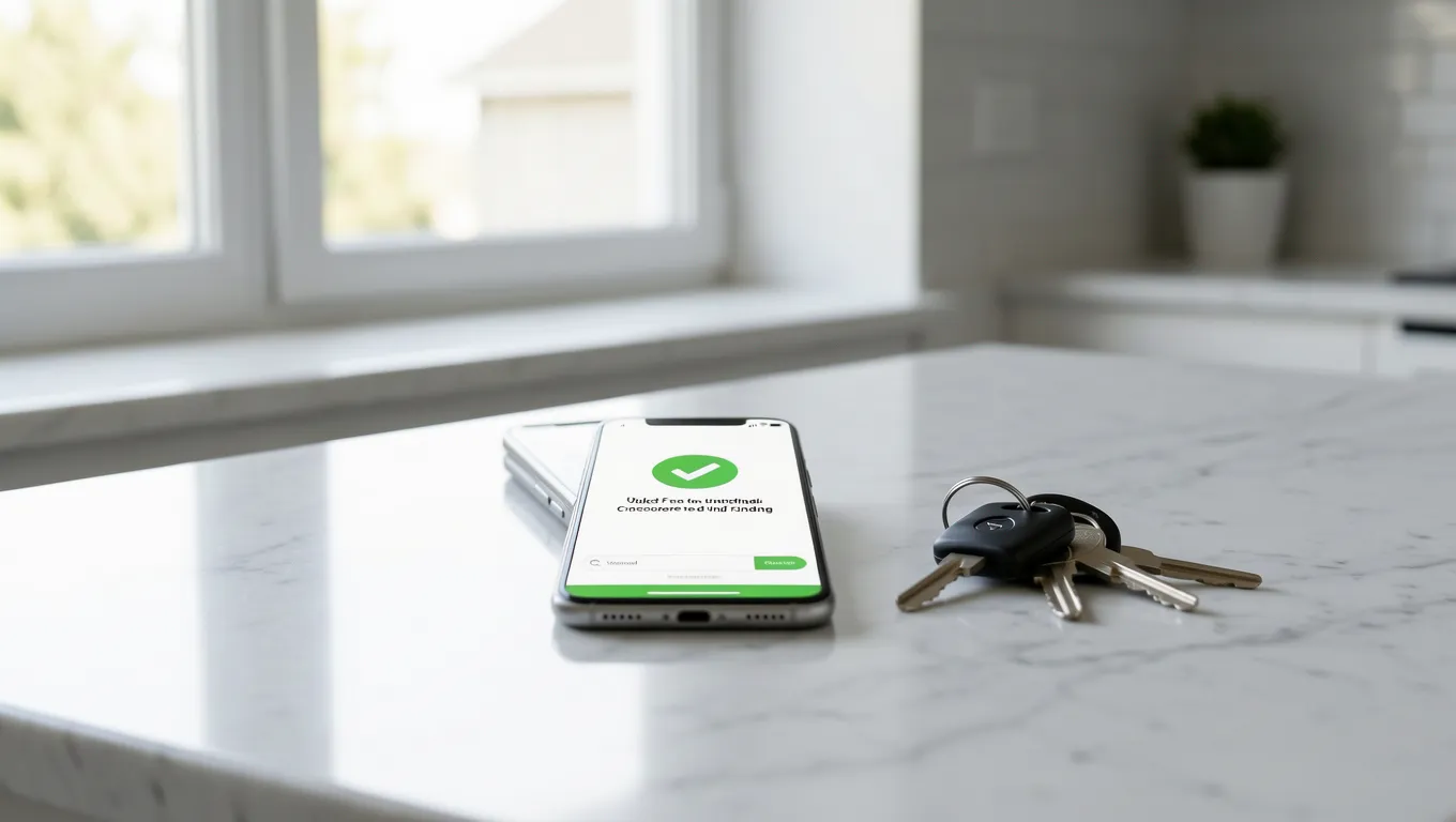 A smartphone showing quick approval for unsecured personal loans no credit check