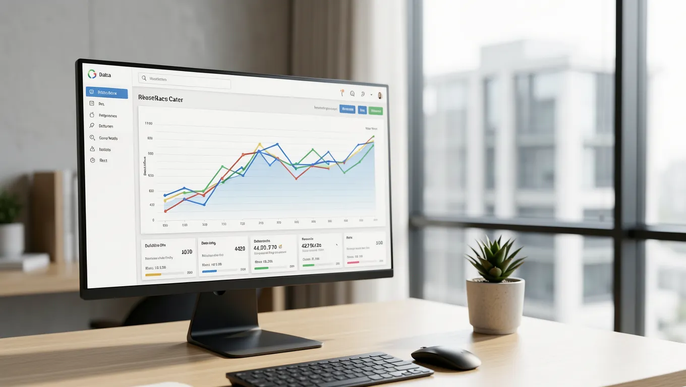 A digital finance dashboard displaying rising and falling interest rate trends for variable rate personal loans